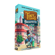 Alderac Entertainment Group | Tiny Towns Architects Board Game in English for All Family | Strategic Competitive Game for 1-6 Players | Adds 30 New Buildings and Monuments