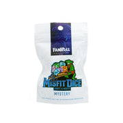 FanRoll Mystery Misfit Resin Polyhedral Dice Set, 7 Dice