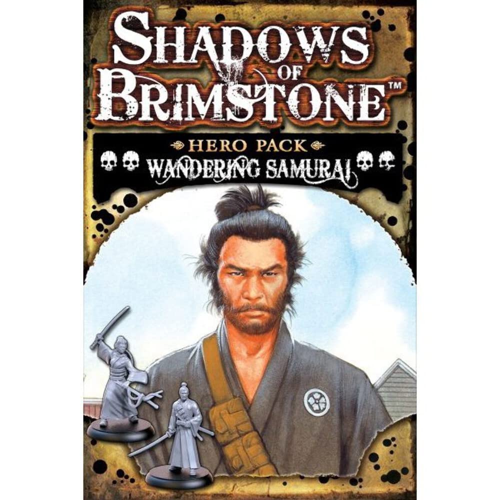 Flying Frog Productions Shadows of Brimstone: Wandering Samurai Hero Pack