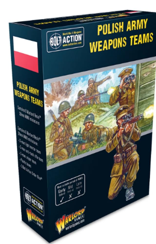 Warlord Games Bolt Action: Polish Army Weapons Teams
