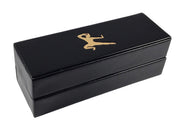 Luxury Faux Leather Dice Box/Rolling Tray - Monk