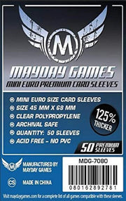 Mayday Premium Mini Euro Sleeves 45 x 68 mm