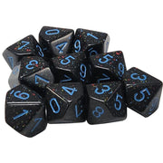 d10 Clamshell Speckled Blue Stars (10)
