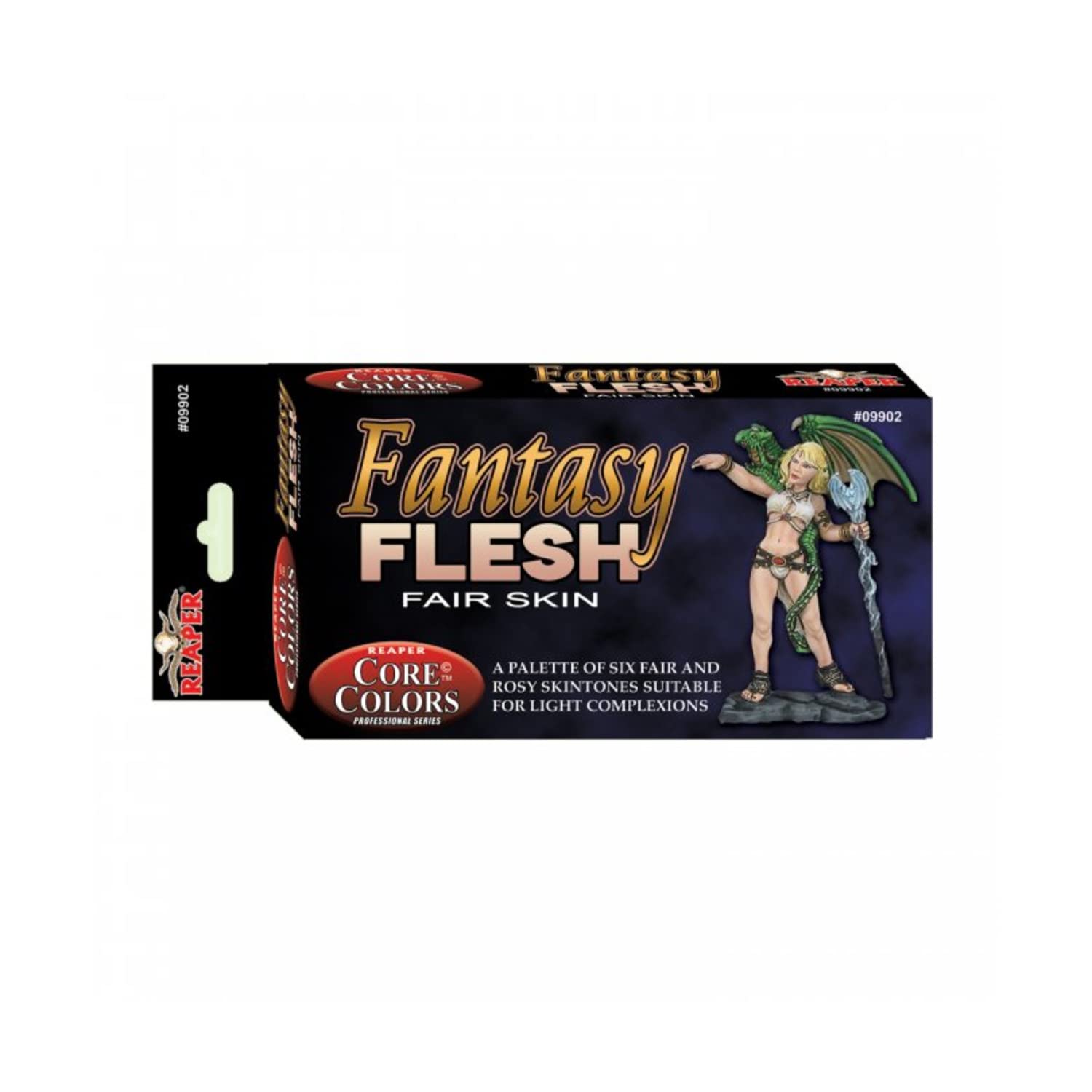 Fantasy Flesh Fair Skin Set Acrylic Master Series Hobby Paint Reaper Miniatures