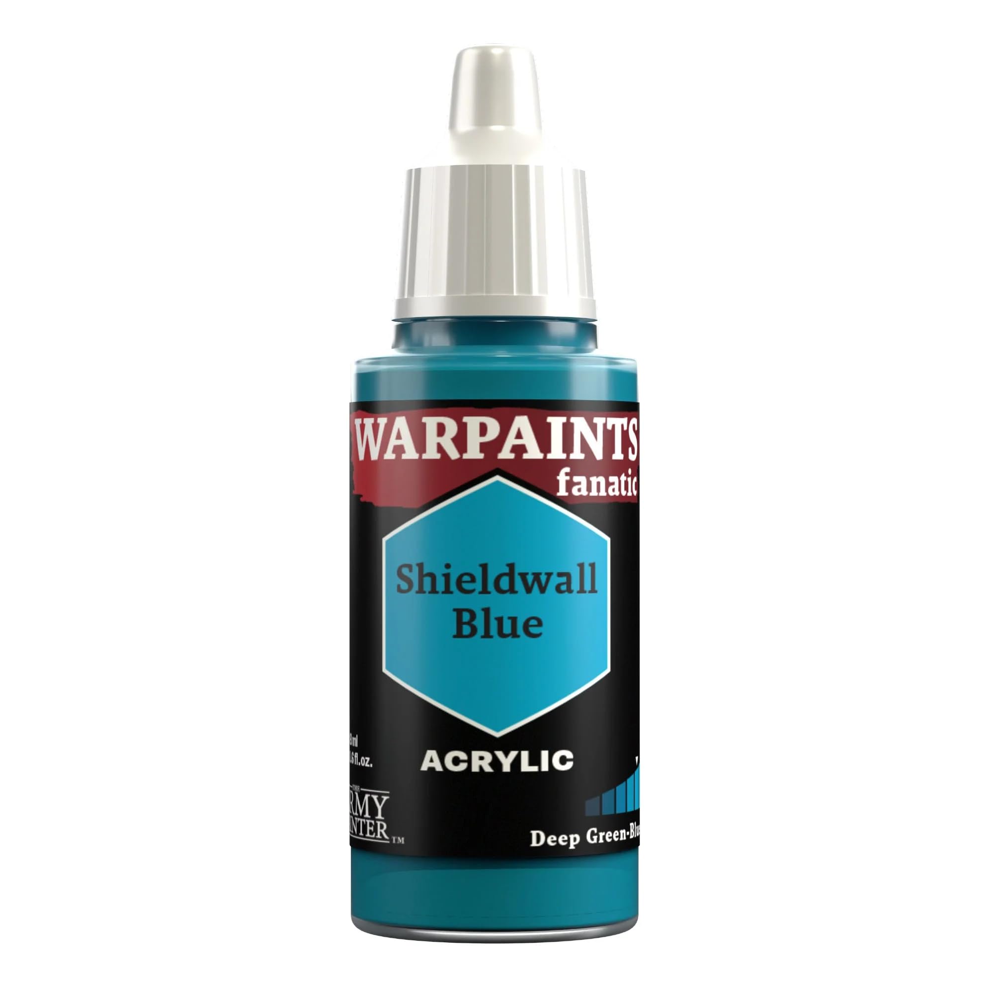 The Army Painter Blue Warpaints Fanatic 18ml Acrylic Paints (Shieldwall Blue)