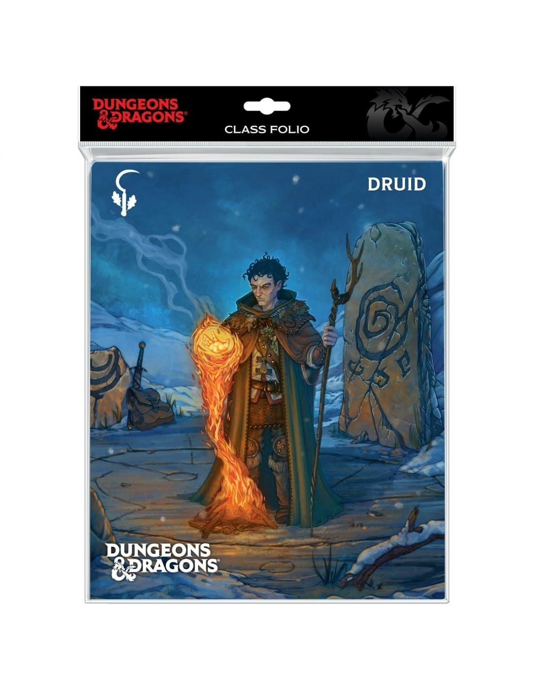 Ultra-Pro 194590 Accessories Dungeons & Dragons Class Folio Druid, Multicoloured, 18595