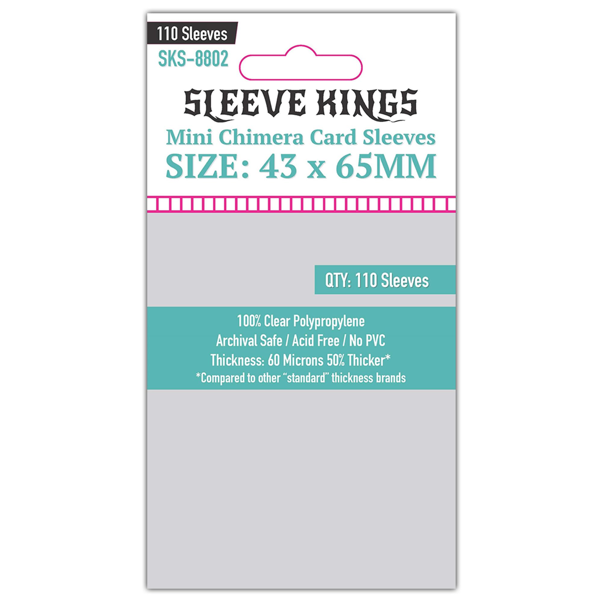 Sleeve Kings Mini Chimera Card Sleeves (43 x 65mm) 110 pzs