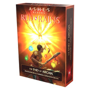 Ashes Reborn: Red Rains - The End of Argaia by Plaid Hat Games | Ages 14+ | 1-2 Players | Strategic Card Adventure with Phoenixborn Heroes & Narrative Deck-Building Challenges