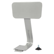NPS® Steel Backrest for 6200 & 6300 Series Stools, Surface Color: Grey, Frame Color: Grey