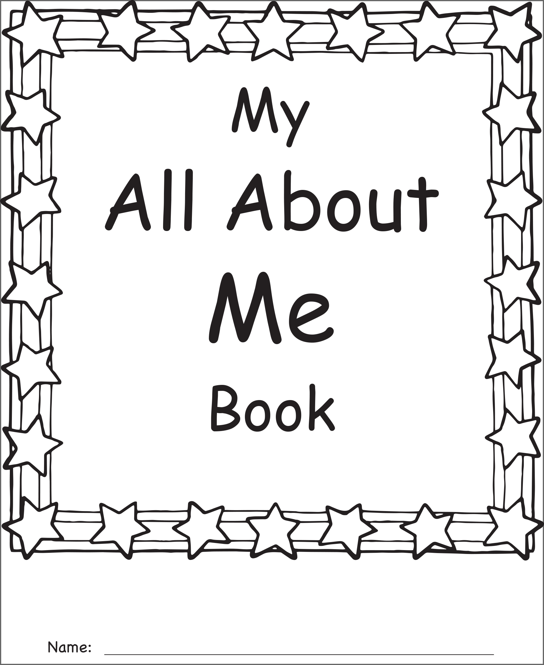 My Own Books™: My All About Me Book Grades 1–2