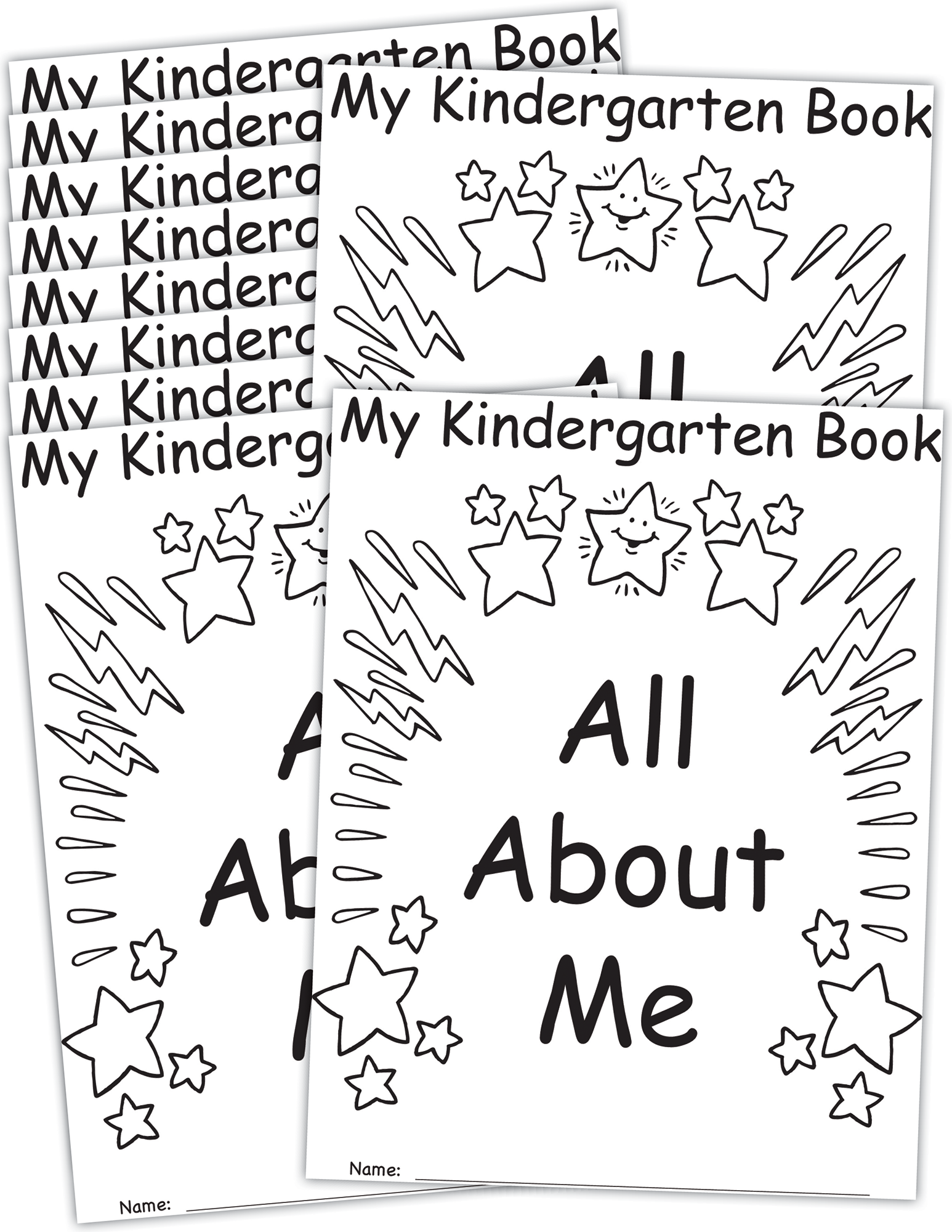 My Own Books™: My Kindergarten Book All About Me, 10-Pack