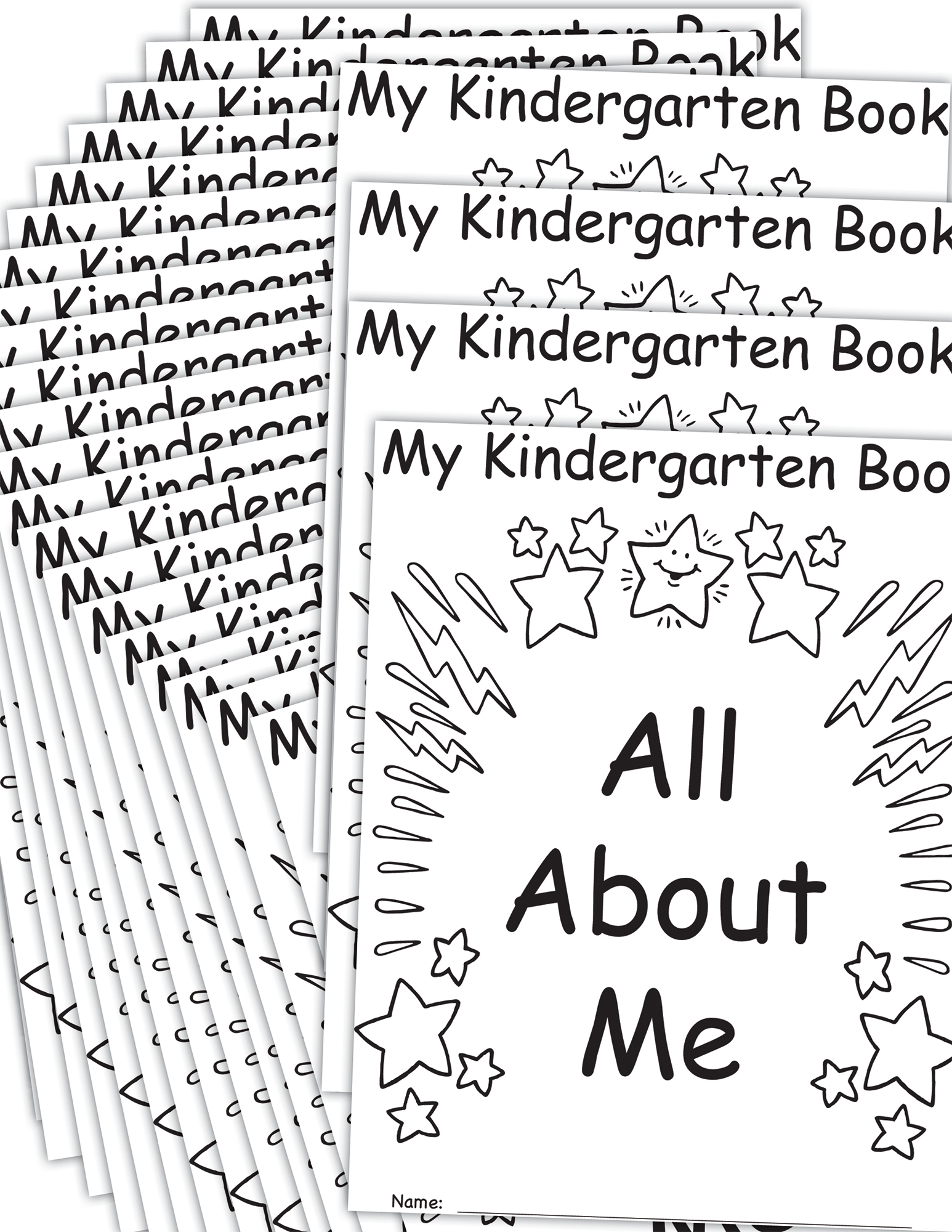 My Own Books™: My Kindergarten Book All About Me, 25-Pack