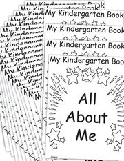 My Own Books™: My Kindergarten Book All About Me, 25-Pack