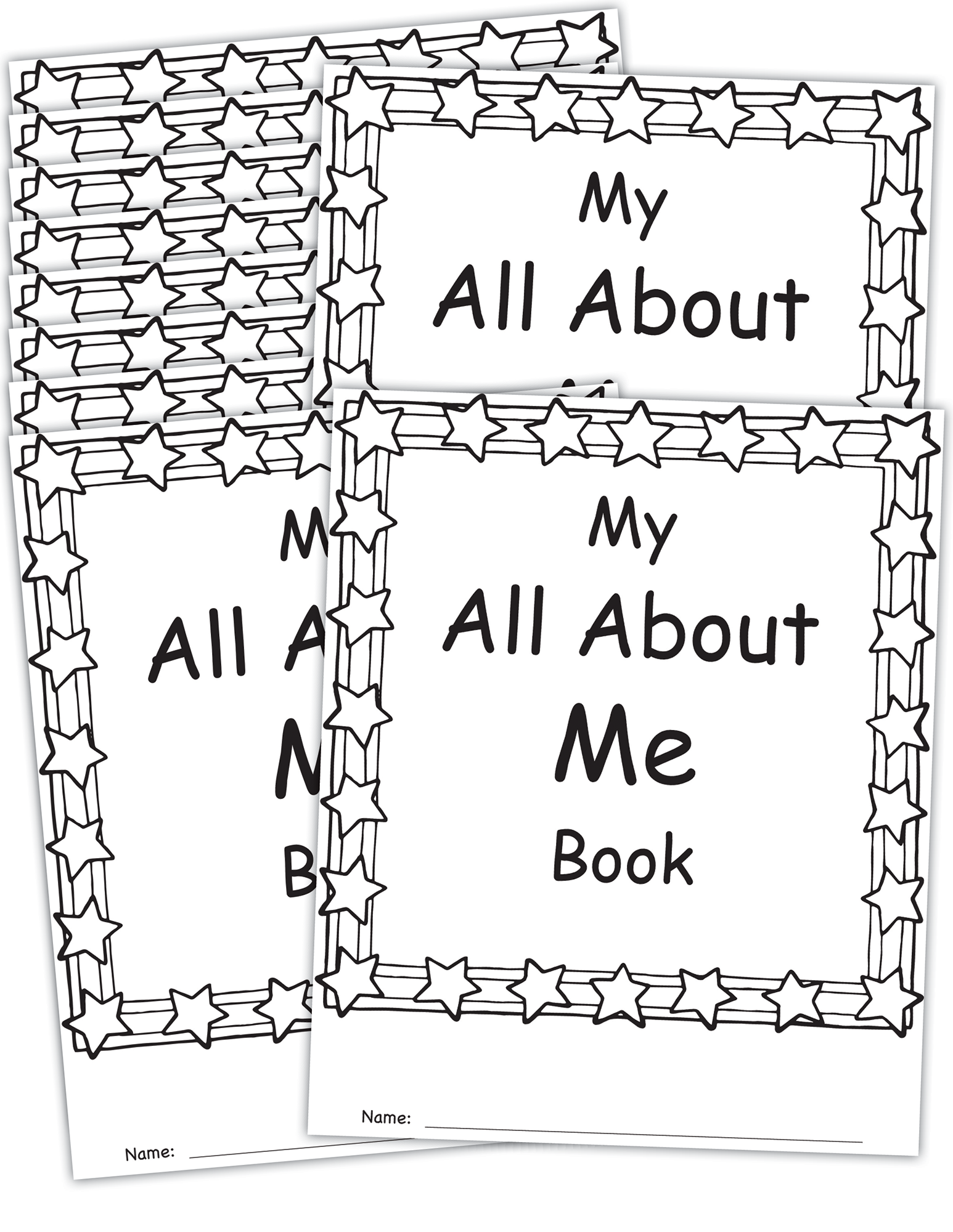 My Own Books™: My All About Me Book, 10-Pack
