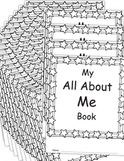 My Own Books™: My All About Me Book, 25-Pack