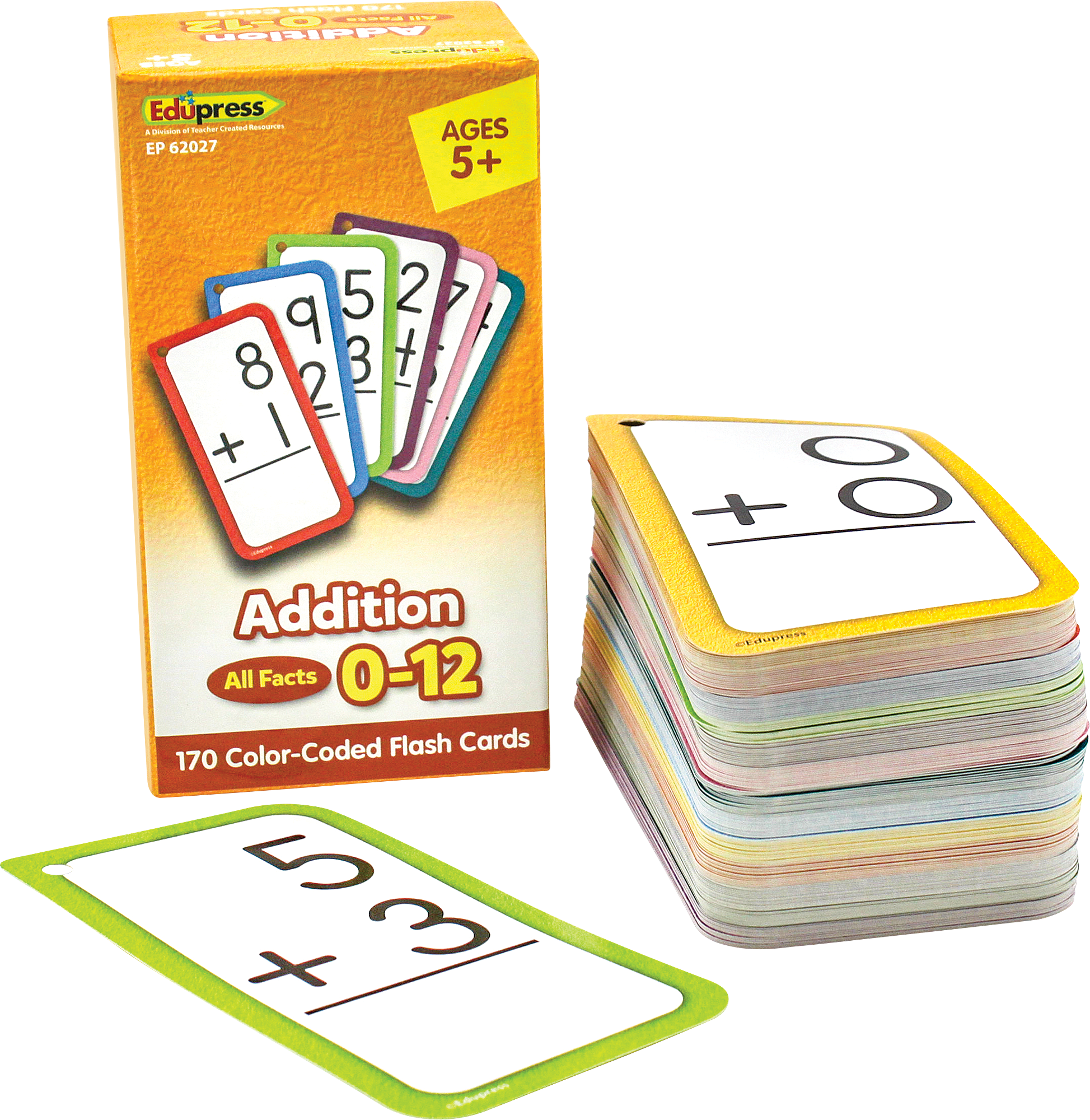 Addition Flash Cards - All Facts 0–12
