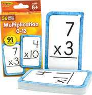 Multiplication 0–12 Flash Cards