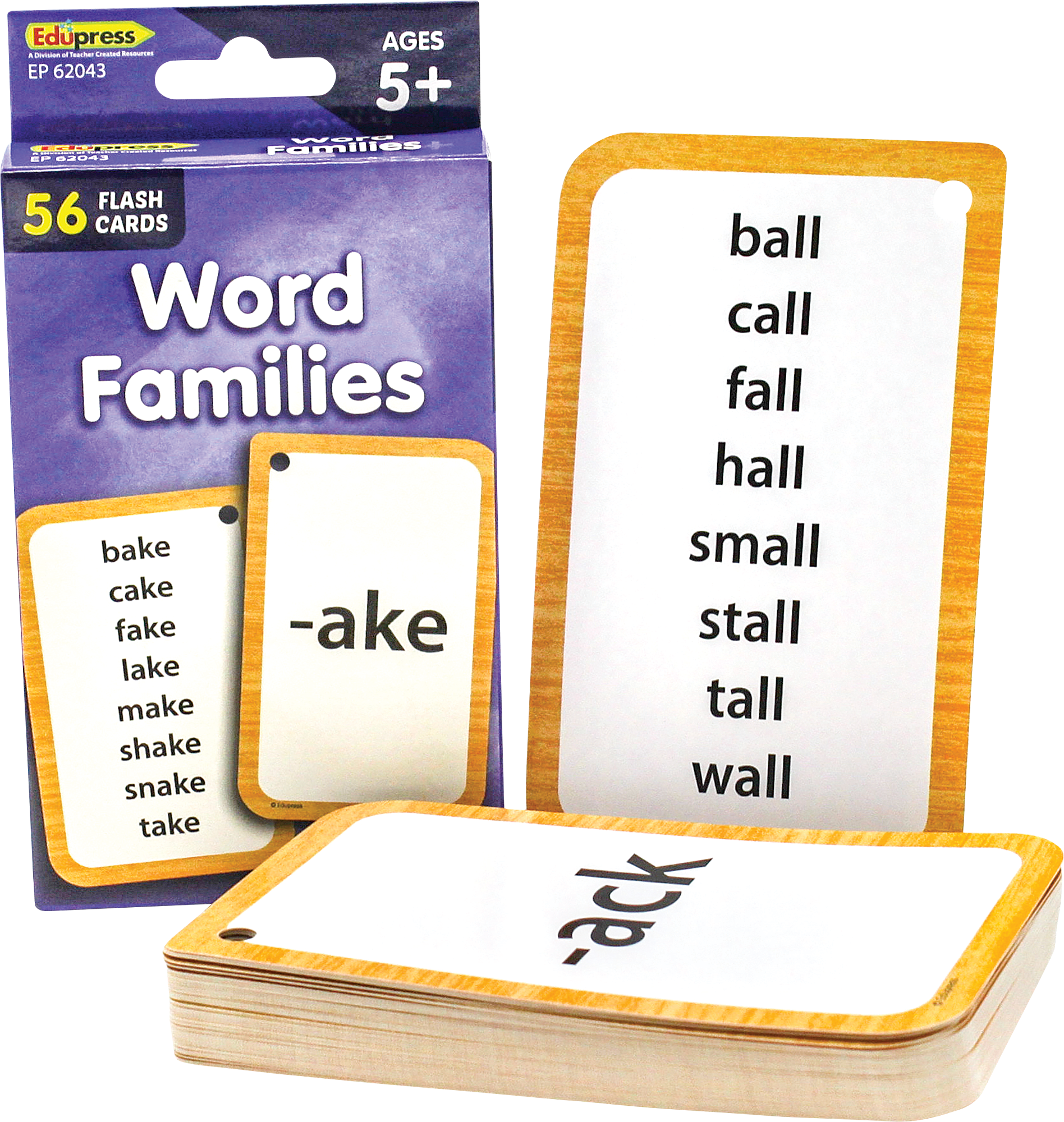 Word Families Flash Cards