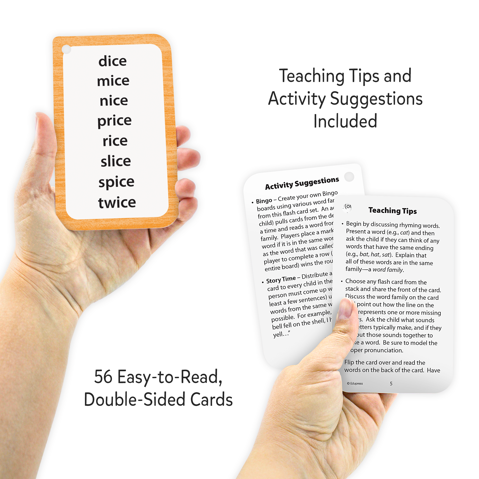 Word Families Flash Cards