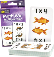 Math War Multiplication Flash Cards