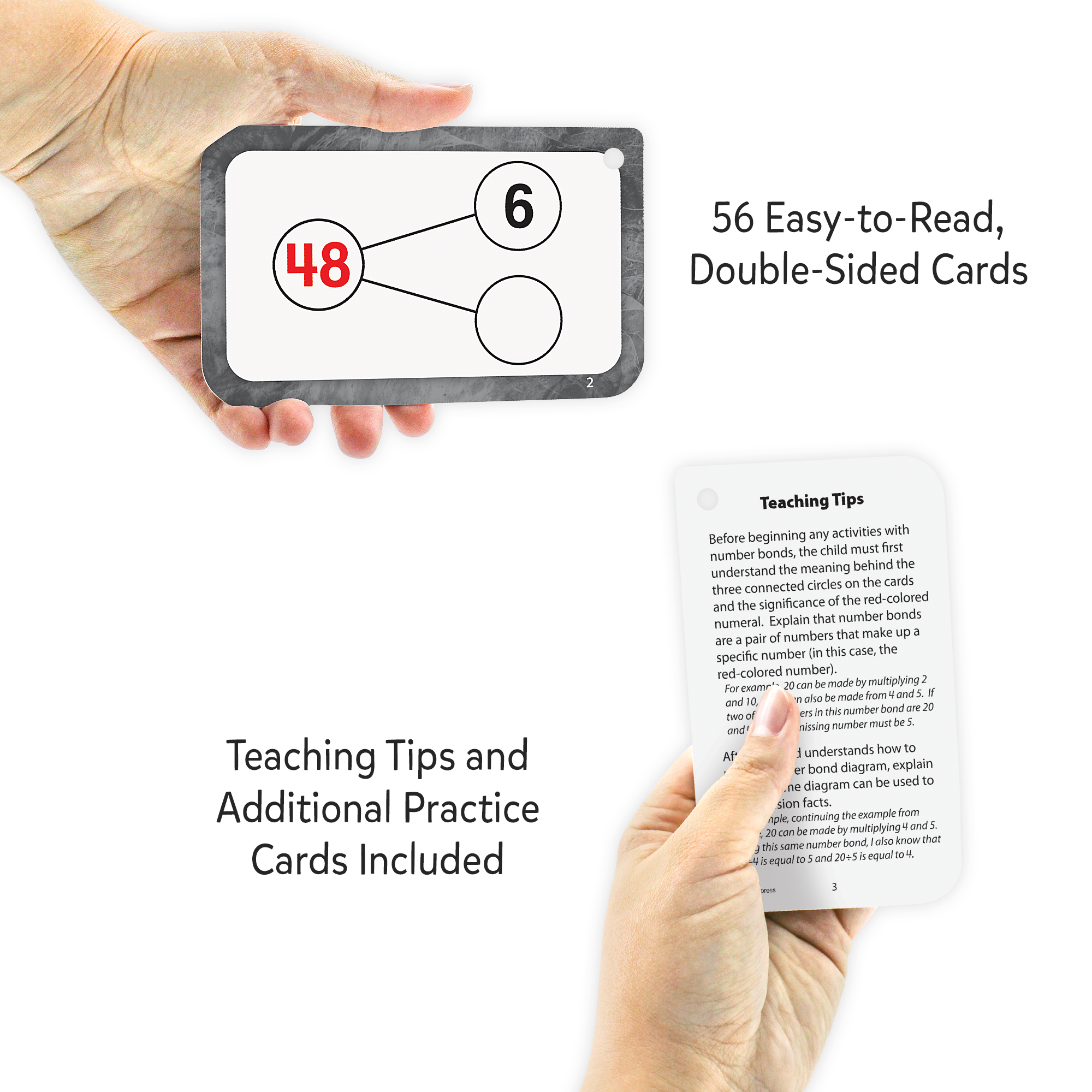 Number Bonds Flash Cards - Multiplication & Division