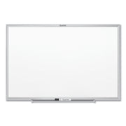 Quartet Classic Whiteboard - 72" (6 ft) Width x 48" (4 ft) Height - White Melamine Surface - Silver Aluminum Frame - Horizontal/Vertical - Durable, Smooth Surface, Flexible - 1 Each - TAA Compliant
