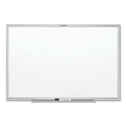 Quartet Classic Whiteboard - 24" (2 ft) Width x 18" (1.5 ft) Height - White Melamine Surface - Silver Aluminum Frame - Horizontal/Vertical - Durable, Smooth Surface, Flexible - 1 Each