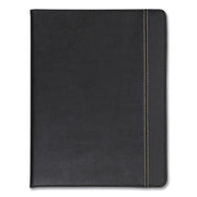 8 1/2" x 11" - 2 Internal Pocket(s) - Vinyl, Polyvinyl Chloride (PVC) - Black - Pen Loop - 1 Each