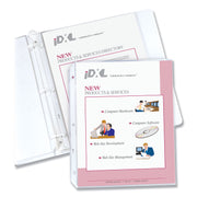 Heavyweight Poly Sheet Protectors, Clear, Top Loading, 11" x 8-1/2", Box of 200