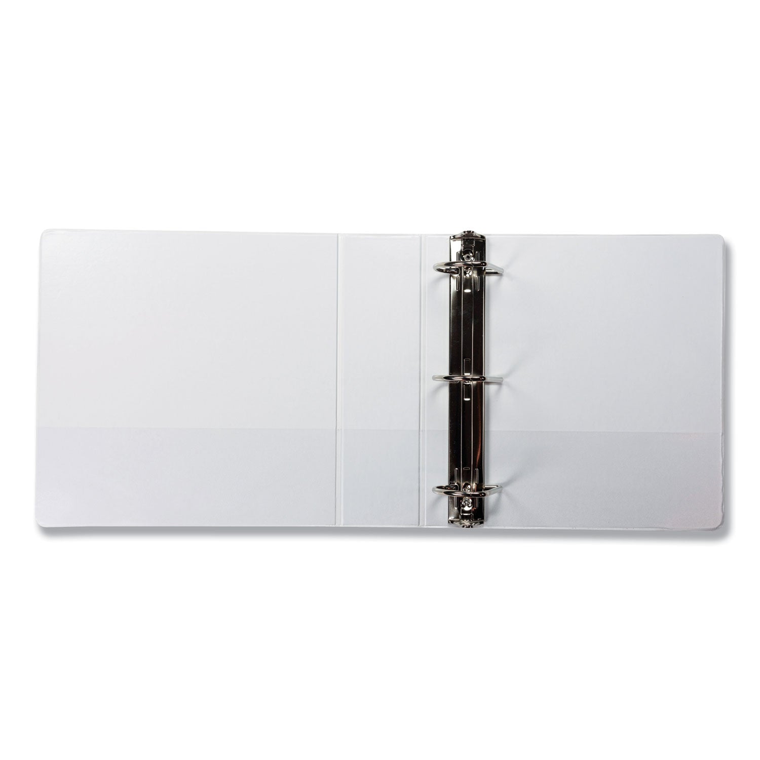 Samsill Earth's Choice Plant-based Durable View Binder, 3" D-Ring, Letter Size, 625 Sheet Capacity, 2 Pockets, White, 1 Each