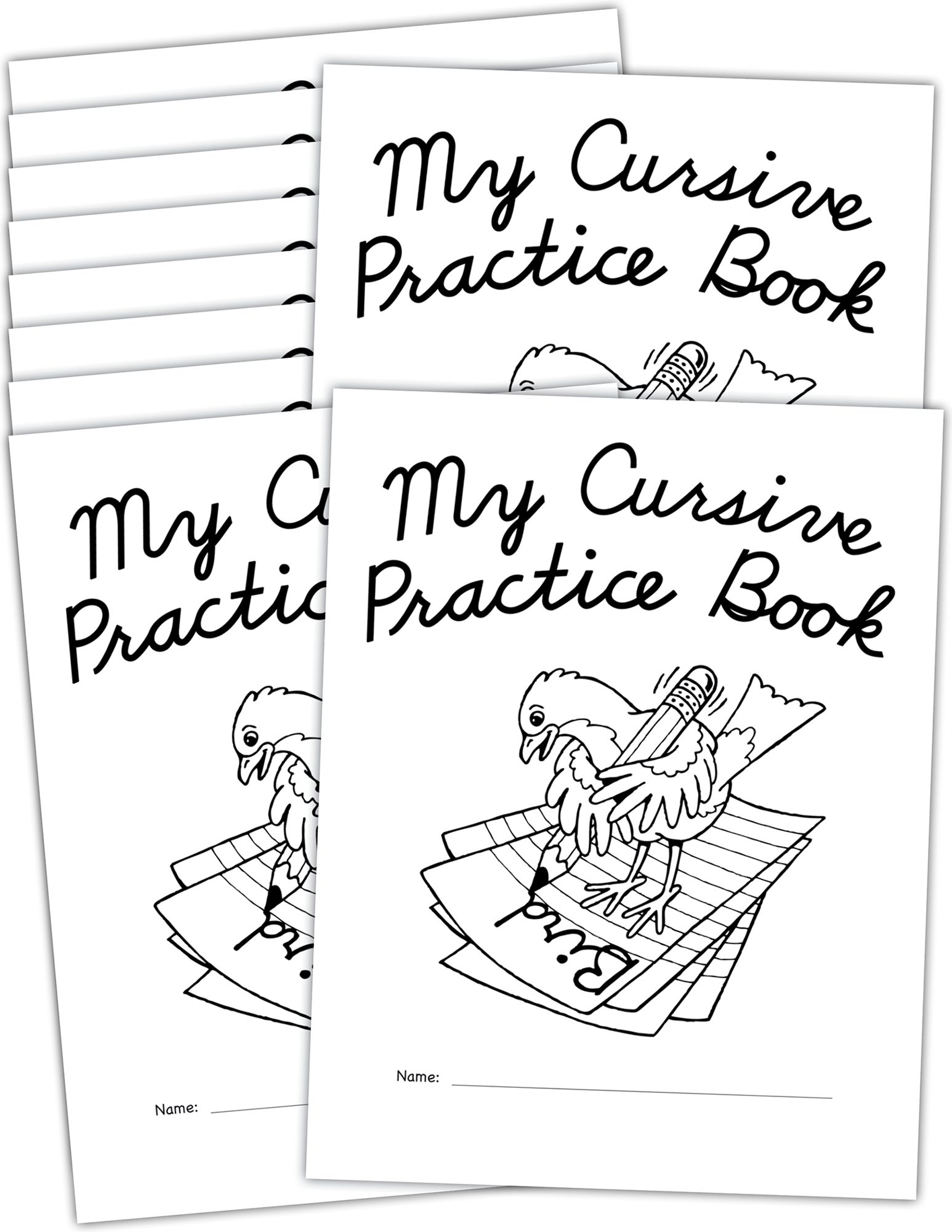 My Own Books™: My Cursive Practice Book, 10-Pack