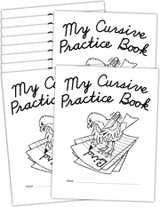 My Own Books™: My Cursive Practice Book, 10-Pack