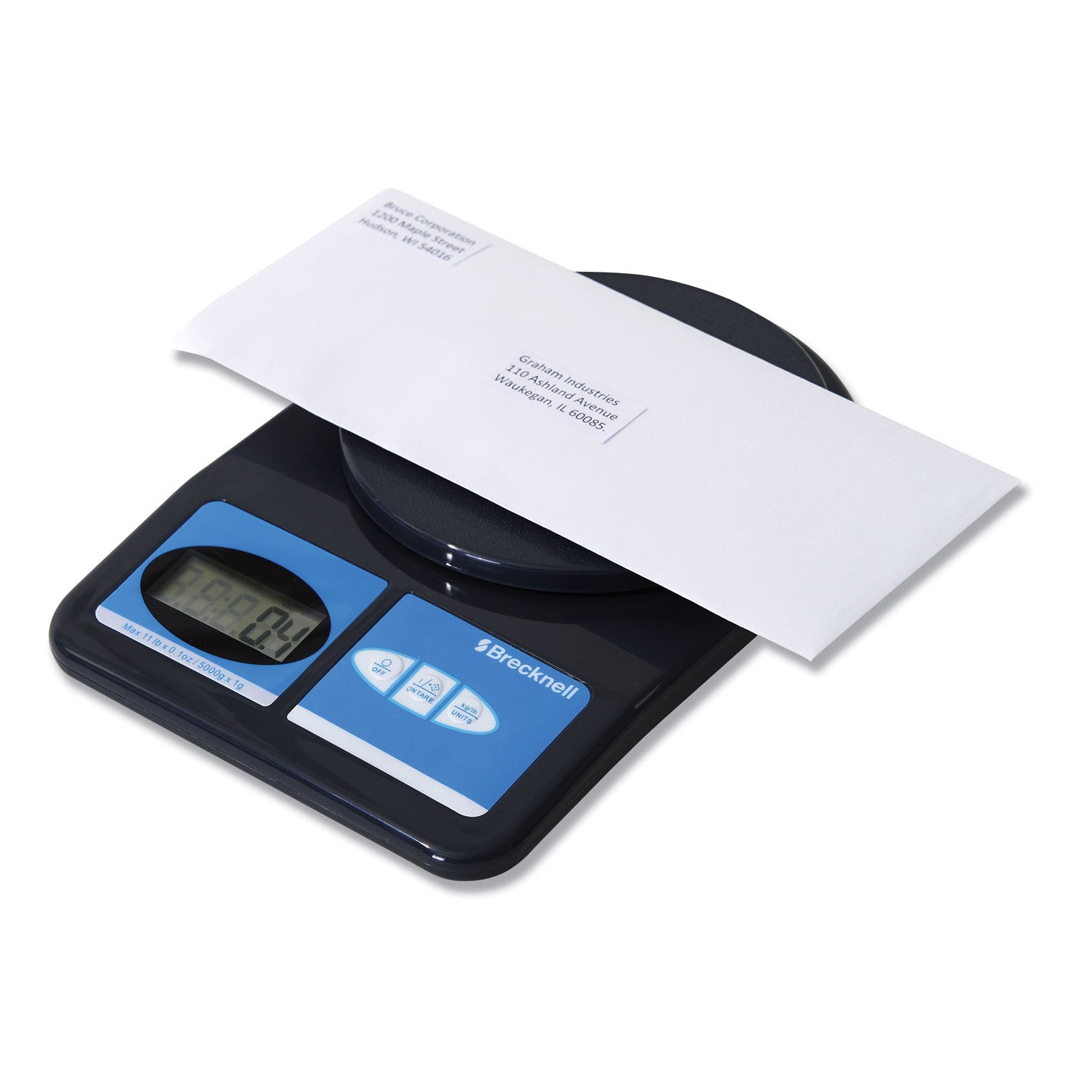 11 lb / 5 kg Maximum Weight Capacity - Gray