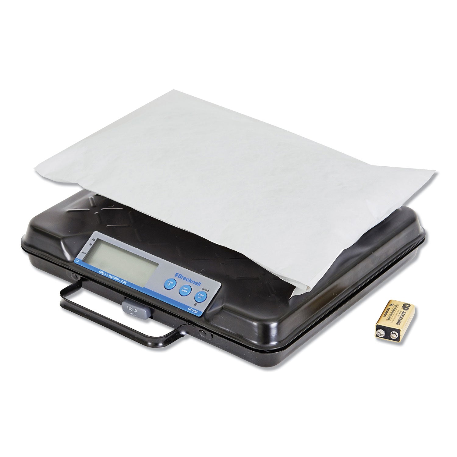 Portable Electronic Utility Bench Scale, 100 lb Capacity, 12.5 x 10.95 x 2.2  Platform