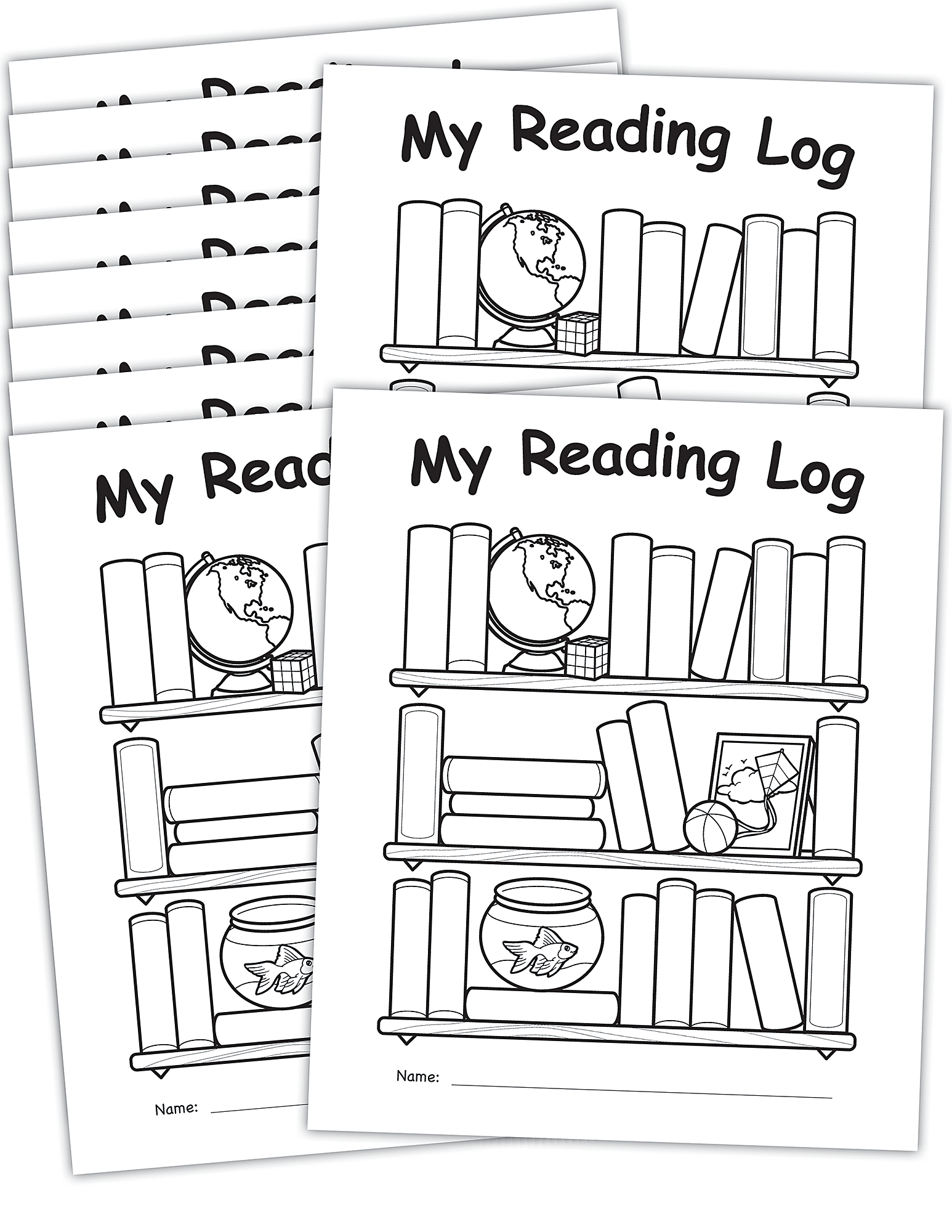 My Own Books™: My Reading Log, 10-pack
