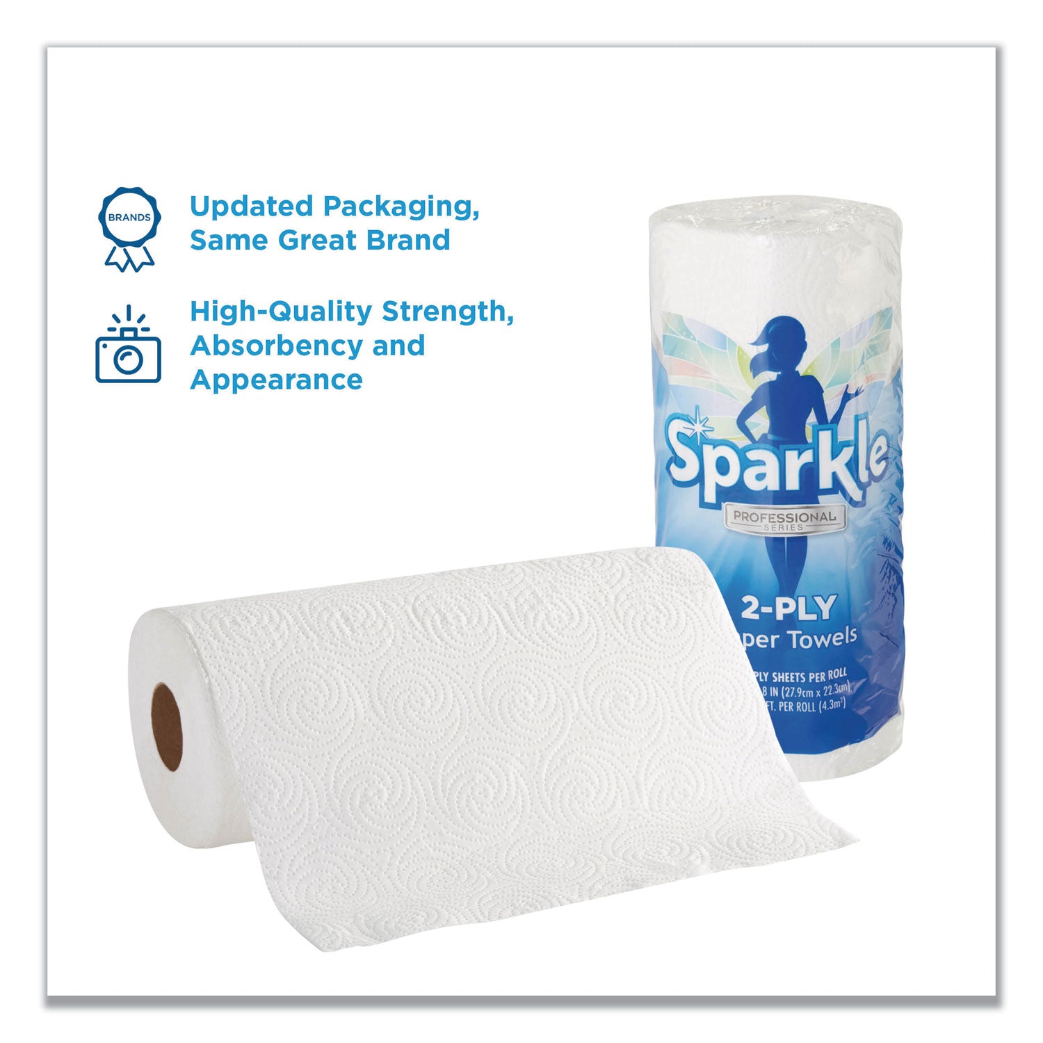 2 Ply - 8.80" Width x 11" Length - 70 Sheets/Roll - White - Paper - 1 Roll