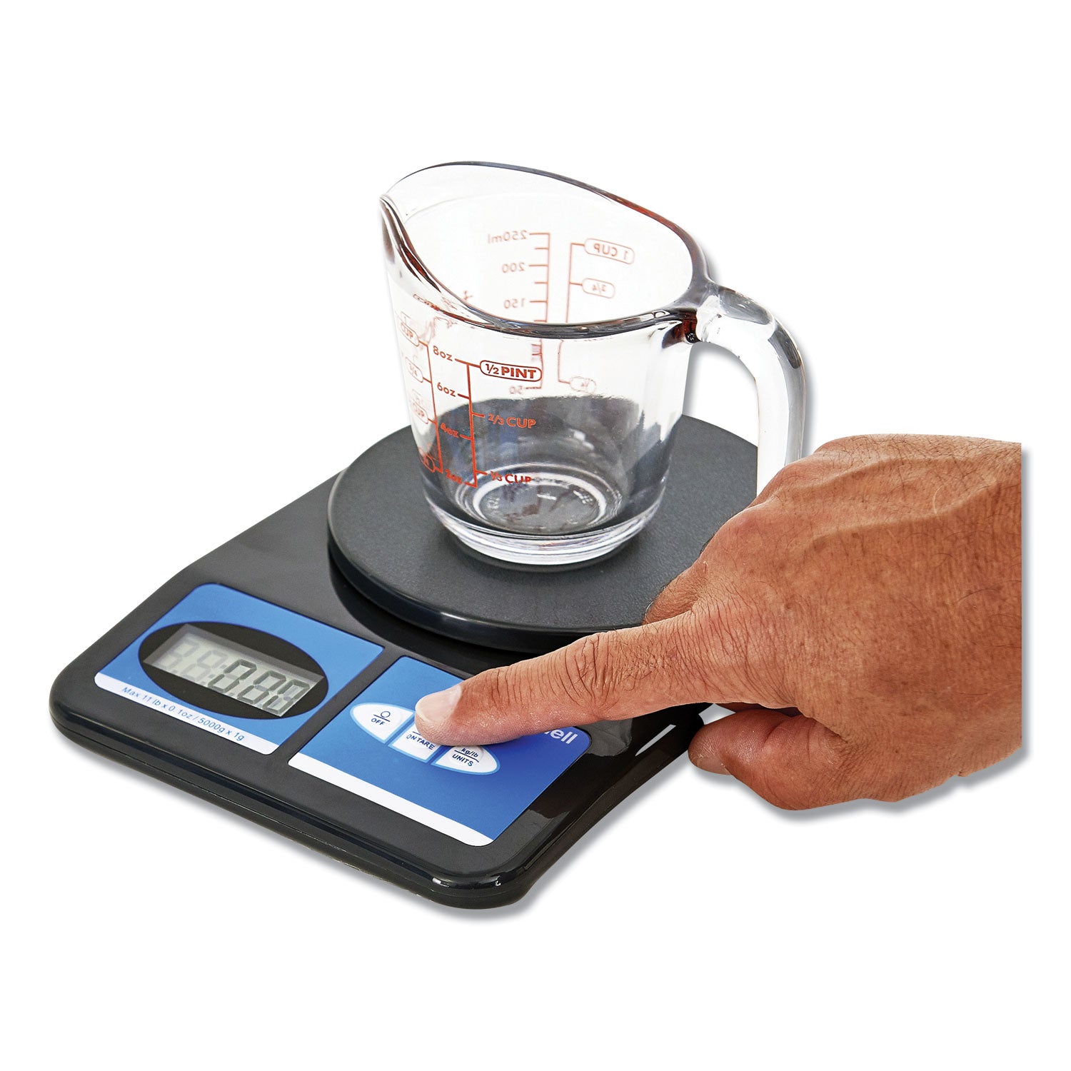11 lb / 5 kg Maximum Weight Capacity - Gray