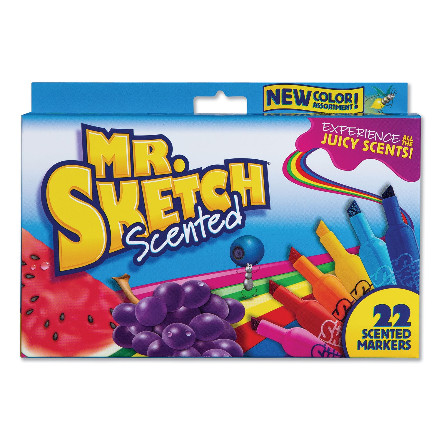 Mr. Sketch Scented Markers - Chisel Marker Point - Assorted Ink - 1 Pack