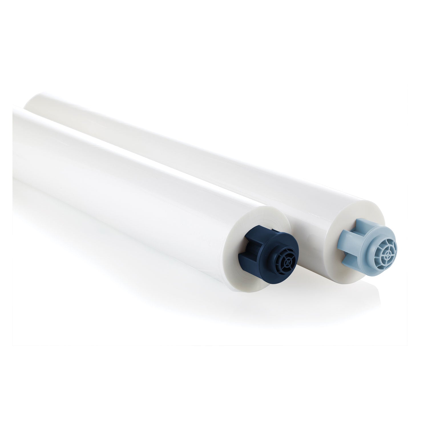 GBC EZ Load Blue End Cap Laminating Roll Film - Laminating Pouch/Sheet Size: 25" Width x 500 ft Length x 1.70 mil Thickness - Glossy - Clear - Polyester - 2 / Box