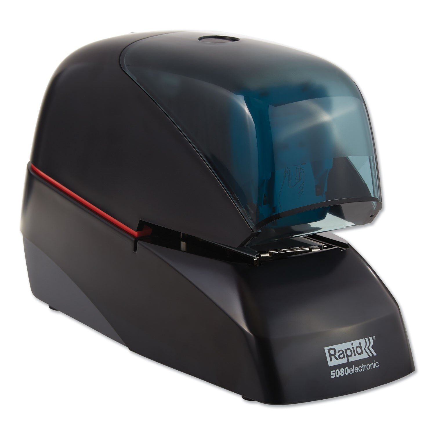 Staples Upto 90 Sheet of 20lb Paper - Holds Upto 5000 Staple - 2" Throat Depth - Black - Rubber - 1 Each