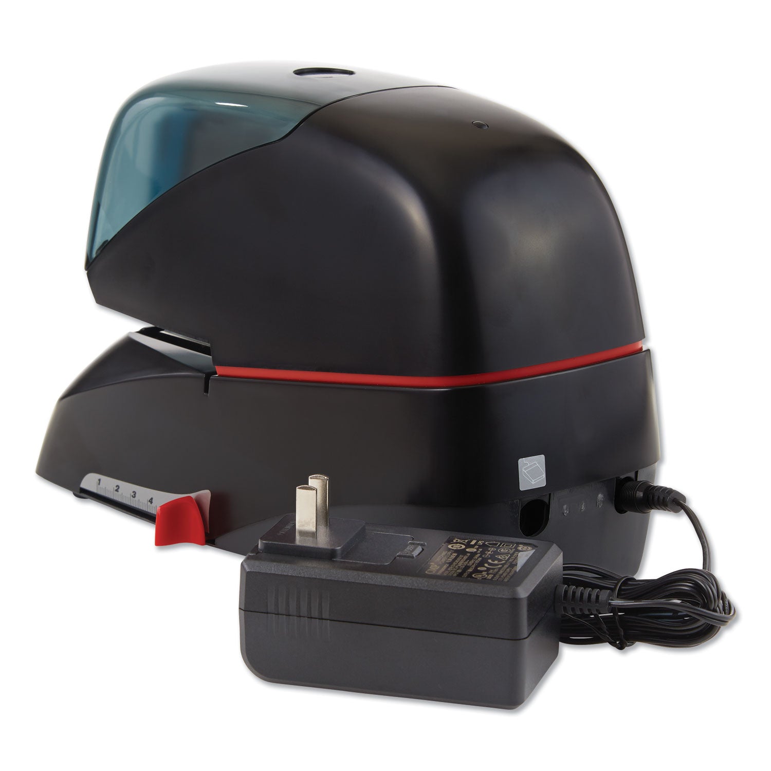 Staples Upto 90 Sheet of 20lb Paper - Holds Upto 5000 Staple - 2" Throat Depth - Black - Rubber - 1 Each