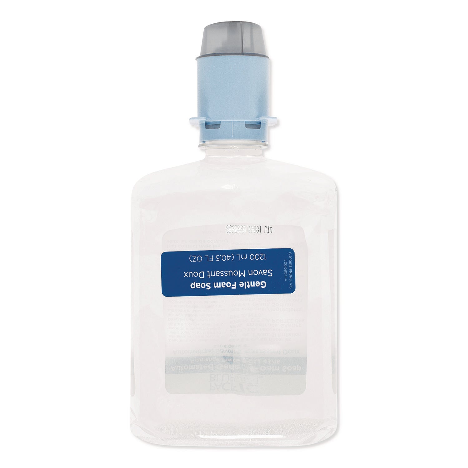 1.27 quart - Touchless Dispenser - Dirt Remover, Bacteria Remover - Hand - Clear - Dye-free, Fragrance-free, pH Balanced, Rich Lather, VOC-free, Bio-based - 3 / Carton
