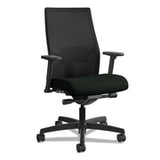 Black Seat Color - Polyurethane, Fabric Seat Material - Black Back Color - Mesh Back Material - Black Frame Color - Mid Back - 5-star Base - 1 Each