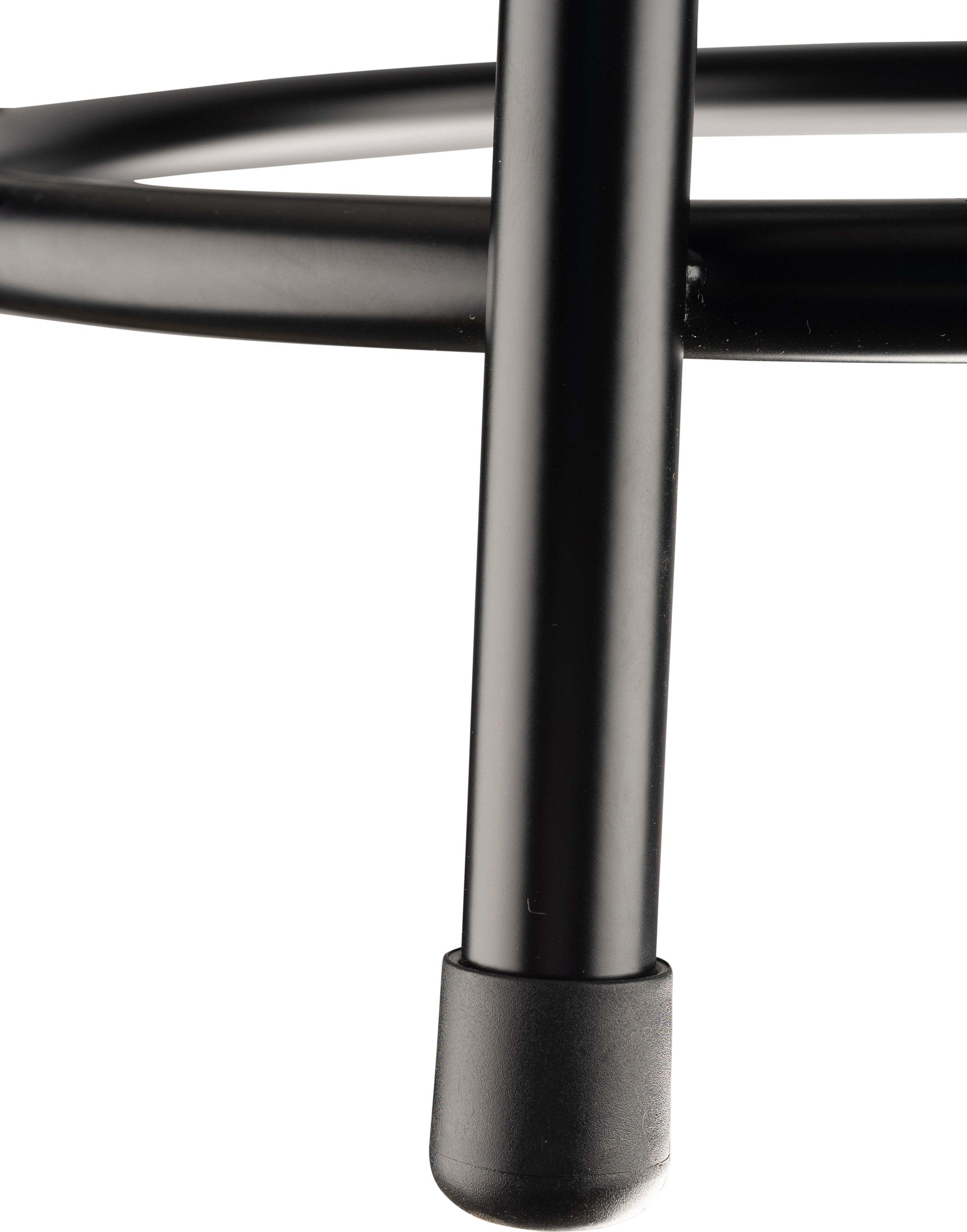 NPS® 30" Heavy Duty Steel Stool, Surface Color: Masonite Wood, Frame Color: Black