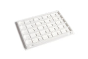 United Scientific® Microscope Slide Tray, Polystyrene, Pack Of 6, comes with 6