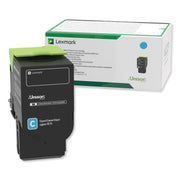 Lexmark Unison Original Extra High Yield Laser Toner Cartridge - Cyan - 1 Each - 5000 Pages