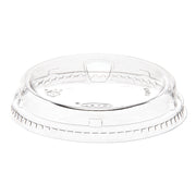 4" Diameter - Polyethylene Terephthalate (PET) - Clear - 100 / Pack
