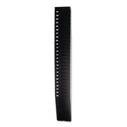 Lathem 25-Pocket Expandable Time Card Rack - 25 Pocket(s) - 33.50" Height x 4.50" Width x 2.25" Depth - Black - Plastic - 1 Each