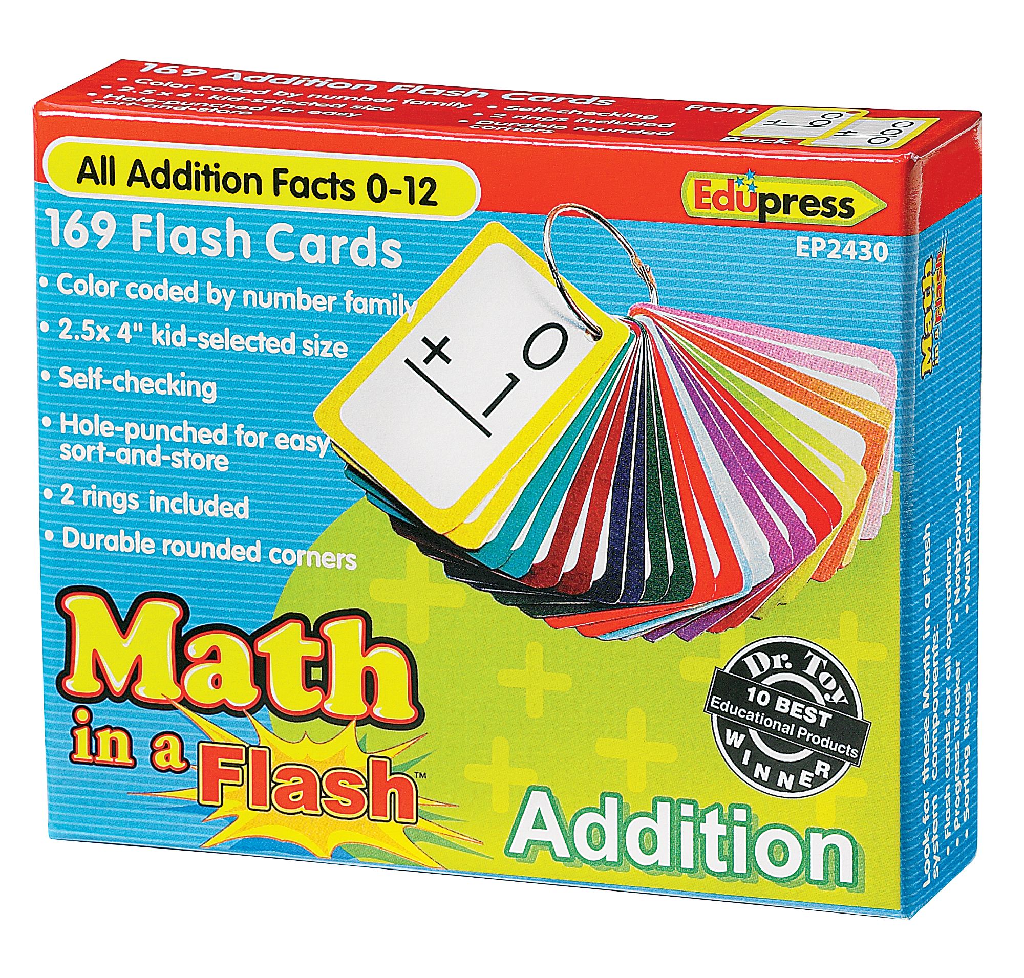 Math in a Flash™ Cards: Addition