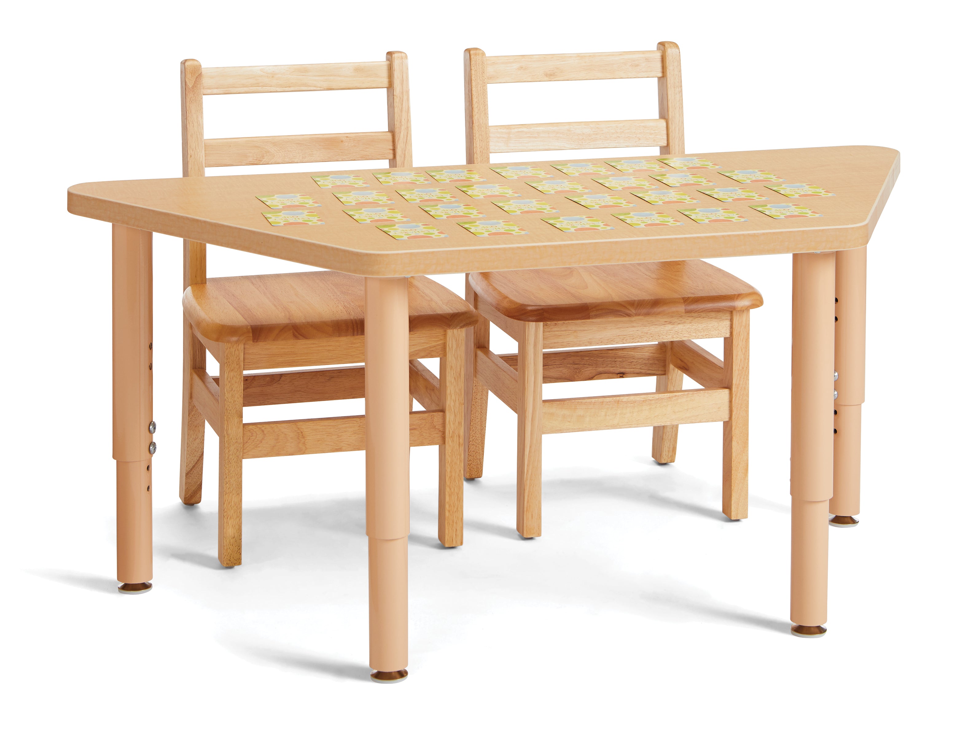 Jonti-Craft® Purpose+ Trapezoid Table - 30" x 60"